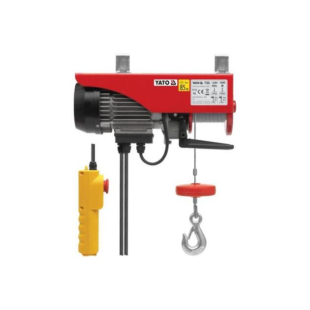 Электрическая лебедка YATO 1050Вт, 300/600кг (YT-5905), фото  | SNABZHENIE.com.ua