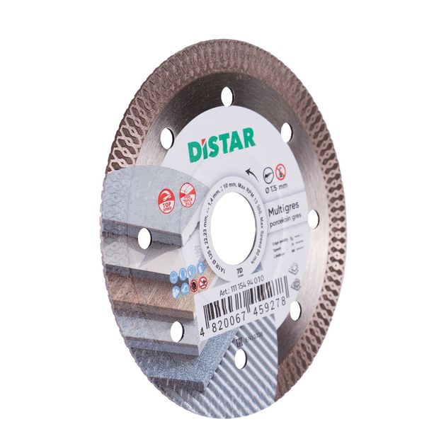 Диск алмазний відрізний DISTAR Multigres 125 x 1,4/1,0 x 10 x 22,23 (11115494010), фото , зображення 6 | SNABZHENIE.com.ua Диск алмазний відрізний DISTAR Multigres 125 x 1,4/1,0 x 10 x 22,23 (11115494010), фото , зображення 6 | SNABZHENIE.com.ua