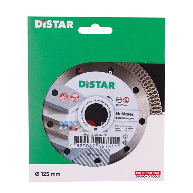 Диск алмазний відрізний DISTAR Multigres 125 x 1,4/1,0 x 10 x 22,23 (11115494010), фото , зображення 9 | SNABZHENIE.com.ua Диск алмазний відрізний DISTAR Multigres 125 x 1,4/1,0 x 10 x 22,23 (11115494010), фото , зображення 9 | SNABZHENIE.com.ua