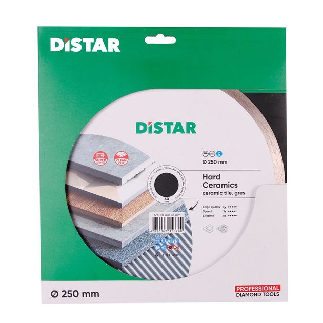 Круг алмазний відрізний DISTAR Hard Ceramics 250 x 1,6/1,2 x 10 x 25,4 (1A1R) (11120048019), фото , зображення 5 | SNABZHENIE.com.ua Круг алмазний відрізний DISTAR Hard Ceramics 250 x 1,6/1,2 x 10 x 25,4 (1A1R) (11120048019), фото , зображення 5 | SNABZHENIE.com.ua