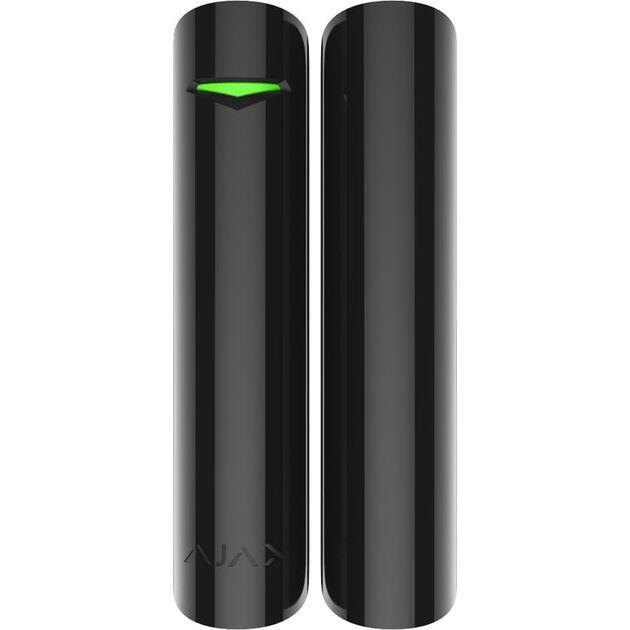 Датчик відкриття дверей вікна з сенсором удару і нахилу Ajax DoorProtect Plus, Jeweler, бездротовий, чорний, фото  | SNABZHENIE.com.ua