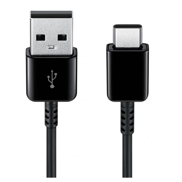 Кабель USB-A > USB-С заряджання/синхронізації Samsung 1.5м, Type-C, чорний, фото  | SNABZHENIE.com.ua