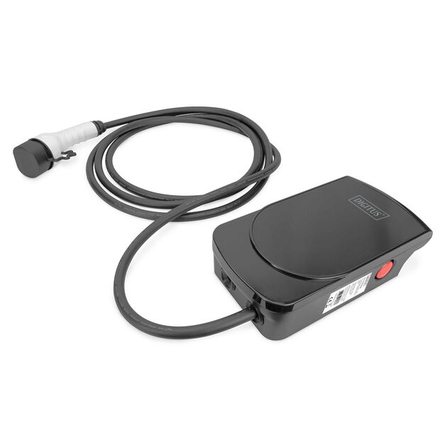 Пристрій зарядний DIGITUS EV Three Phase, 11kW, Wall Box IP55, 5 m Type 2 cable, фото  | SNABZHENIE.com.ua