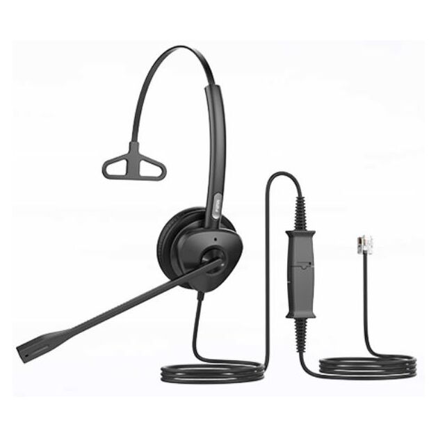 Гарнітура Моnо Fanvil HT301, 1xRJ9, згинальний на 260° кронштейн стріли, технологія ENC та шумозаглушення, фото  | SNABZHENIE.com.ua