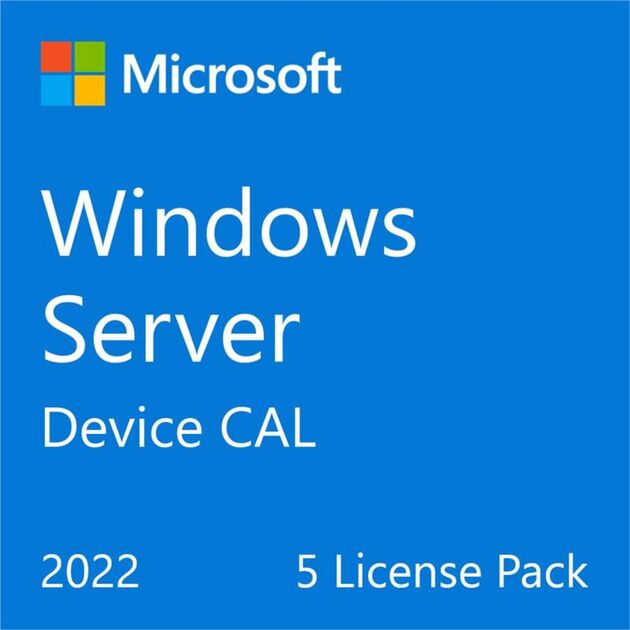 Примірник ПЗ Microsoft Windows Server 2022 CAL 5 Device англ, ОЕМ без носія, фото  | SNABZHENIE.com.ua