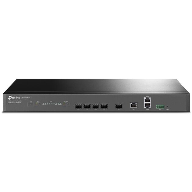 Лінійний термінал TP-LINK DS-P7001-04, GPON,  4x2.5G GPON, 1xGE LAN, 2xSFP+, фото  | SNABZHENIE.com.ua