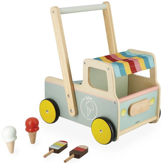 Толокар Janod Візок з морозивом, фото  | SNABZHENIE.com.ua