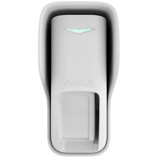 Датчик руху вуличний типу "штора" Ajax MotionProtect Curtain Outdoor, Jeweler, бездротовий, білий, фото  | SNABZHENIE.com.ua