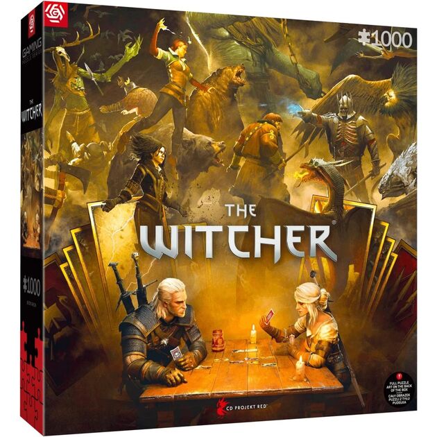 Пазл GoodLoot The Witcher Playing Gwent 1000 ел., фото  | SNABZHENIE.com.ua