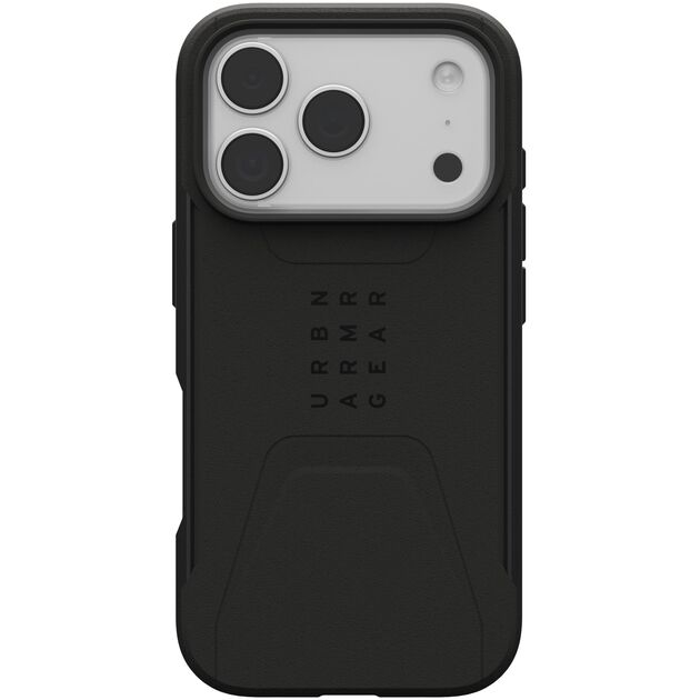 Чохол UAG для iPhone 17 Pro, Civilian MagSafe, Black, фото  | SNABZHENIE.com.ua