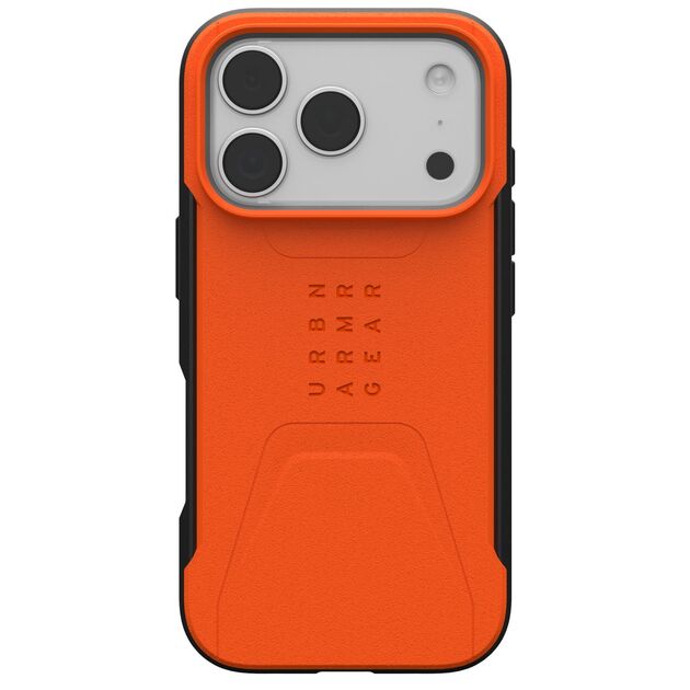 Чохол UAG для iPhone 17 Pro, Civilian MagSafe, Orange, фото  | SNABZHENIE.com.ua
