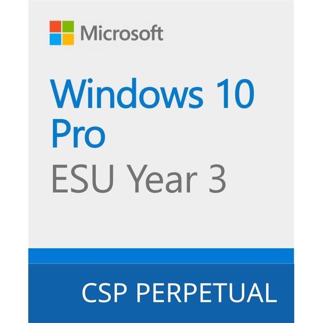 Програмний продукт Microsoft Windows 10 ESU Year 3 (2027 - 2028), фото  | SNABZHENIE.com.ua