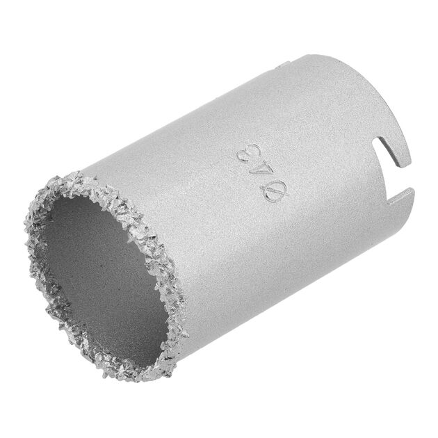 Свердло корончате з вольфраму YATO по бетоні, цеглі, кераміці, силікаті Ø=43мм, l=65 мм [10], фото  | SNABZHENIE.com.ua