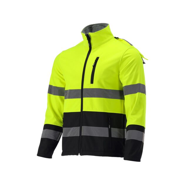 Куртка SOFTSHELL світловідбивна YATO розм XL; 3 кишені ріст- 180-184 см 100%- поліест [15], фото  | SNABZHENIE.com.ua