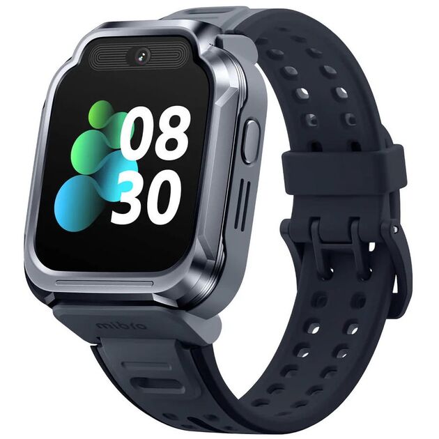 Дитячий годинник-телефон Mibro S1, 1.68", 360x390, GPS, 8MP+5MP, 900мА·год, 2АТM, сутінковий чорний, фото  | SNABZHENIE.com.ua