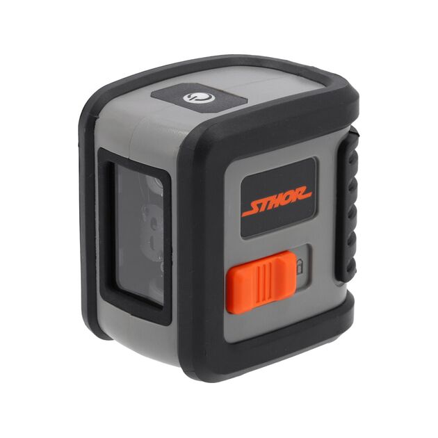Нівелір лазерний STHOR самовирі з зеленим променем діапазон- 10м, живл- 2 батарейки АА 1,5В, фото  | SNABZHENIE.com.ua