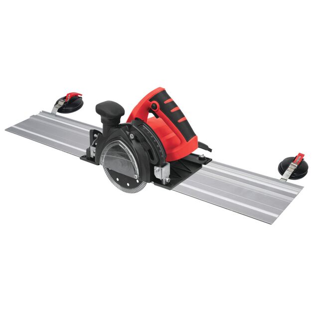 Плиткоріз з напрямн. планкою YATO ел.мере 230В, 1400 Вт, Ø= 125/22.2 мм, глиб різ-30-40мм. под. води, фото  | SNABZHENIE.com.ua