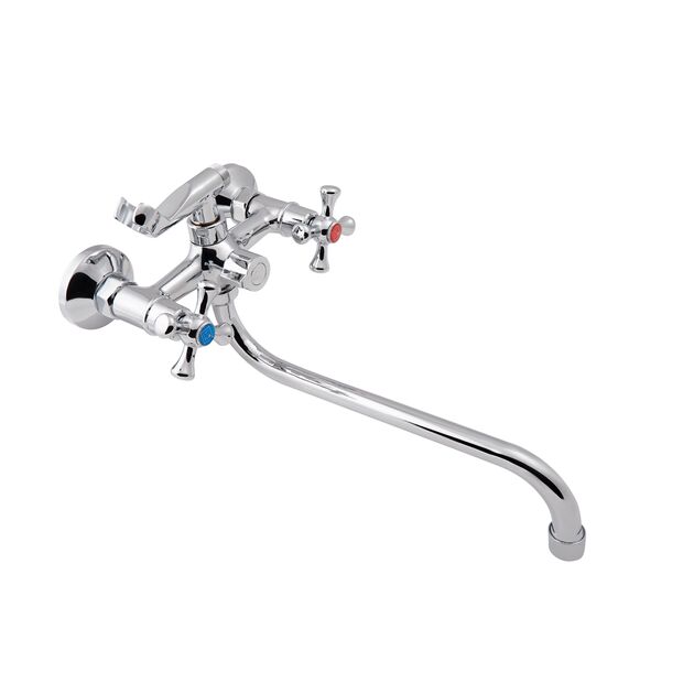 Змішувач для ванни Lidz (CRM) 75 21 140S New, фото , зображення 3 | SNABZHENIE.com.ua