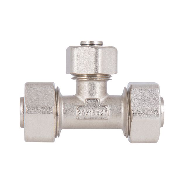 Тройник обжимной SD Plus 20х16х20 SD158W201620, фото , изображение 3 | SNABZHENIE.com.ua