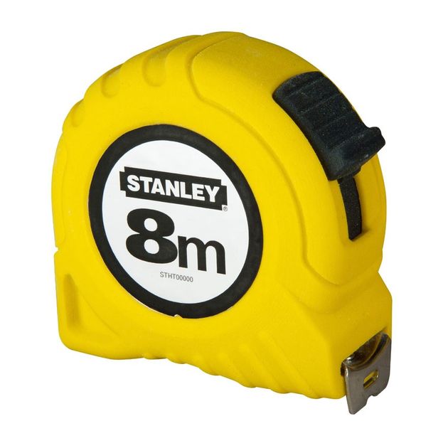 Измерительная рулетка 8 м х 25 мм в пластиковом корпусе STANLEY, фото  | SNABZHENIE.com.ua
