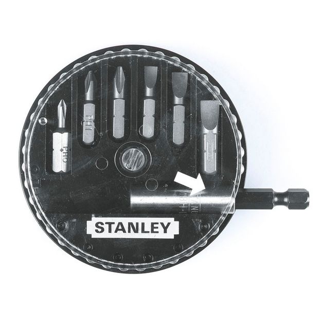 Набор вставок 7 шт (25 мм) с шестигранным хвостовиком ¼ STANLEY, фото  | SNABZHENIE.com.ua