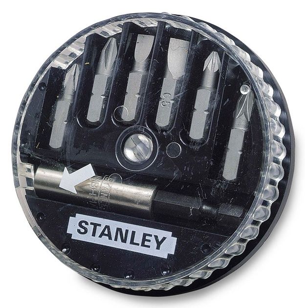 Набор вставок 7 предметов 25 мм с магнитным держателем STANLEY, фото  | SNABZHENIE.com.ua