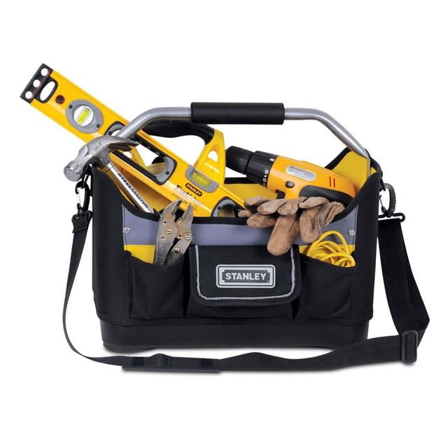Сумка для инструментов открытая Stanley Basic Tote 447x277x251 мм (16), фото  | SNABZHENIE.com.ua