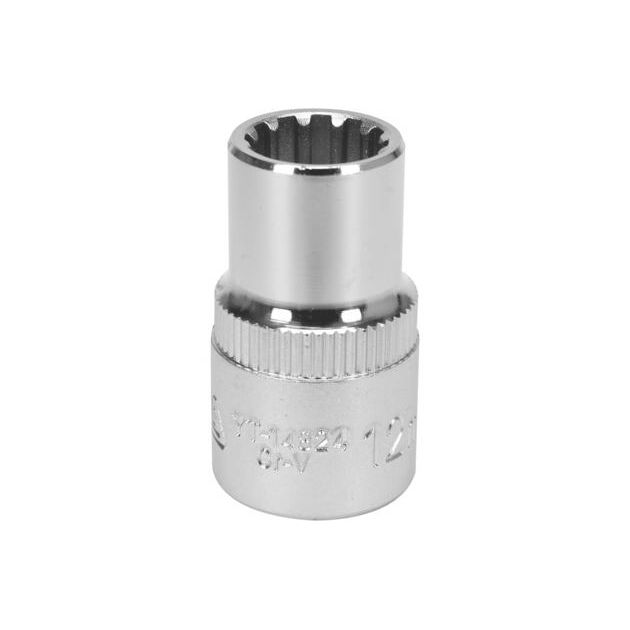 Головка торцевая Spline YATO 1/2", M12, 38 мм (YT-14824), фото  | SNABZHENIE.com.ua