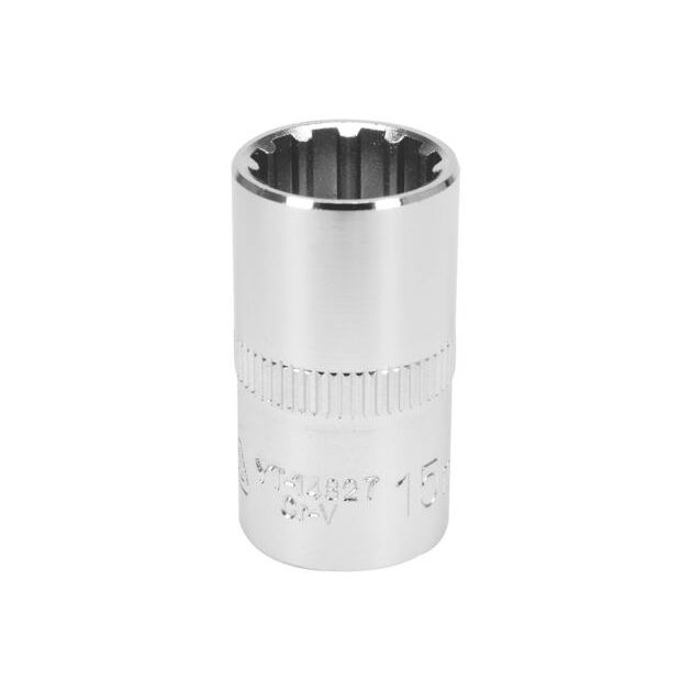 Головка торцева Spline YATO квадрат 1/2, M15, l = 38 мм (YT-14827), фото  | SNABZHENIE.com.ua