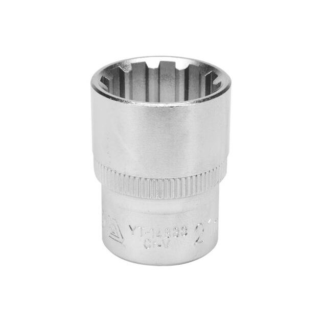 Головка торцева Spline YATO квадрат 1/2, M21, l = 38 мм (YT-14833), фото  | SNABZHENIE.com.ua