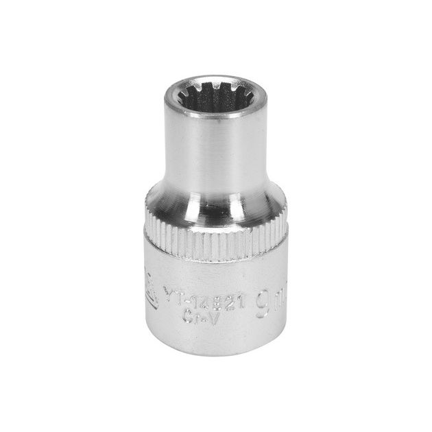 Головка торцевая Spline YATO 1/2", M9, длина 38 мм (YT-14821), фото  | SNABZHENIE.com.ua