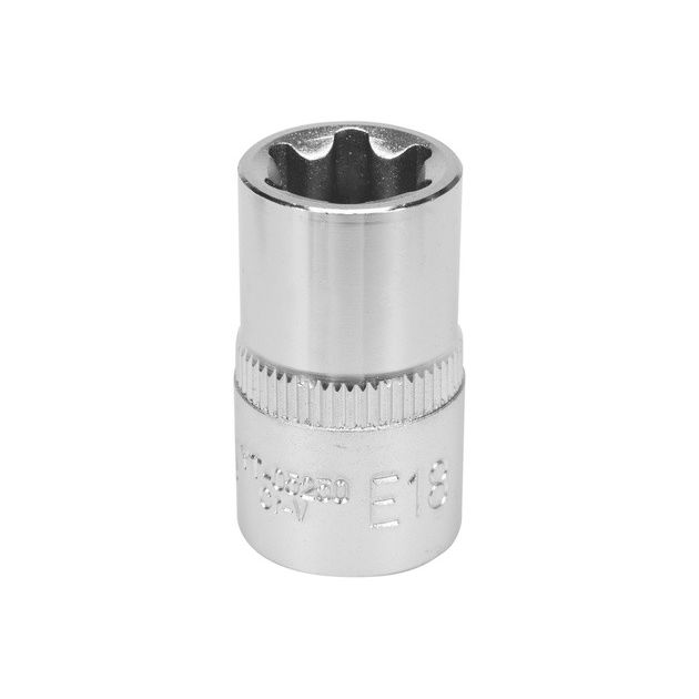 Головка торцевая YATO TORX E18, 1/2", DIN 2124 (YT-05250), фото  | SNABZHENIE.com.ua