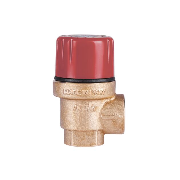 Запобіжний клапан Icma 1/2 ВР 1,5 бар №241, фото , зображення 3 | SNABZHENIE.com.ua