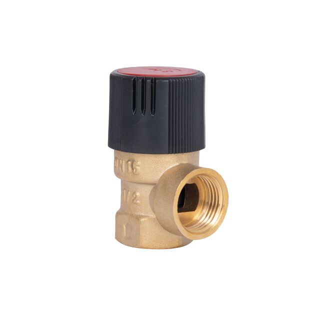 Предохранительный клапан SD Plus 1/2" ВР 3 бар SD2443, фото , изображение 3 | SNABZHENIE.com.ua