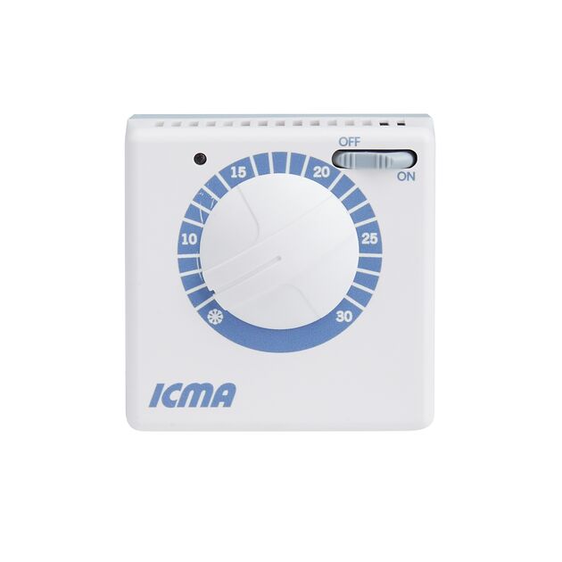 Термостат Icma электромеханический комнатный On-Off №P311, фото , изображение 3 | SNABZHENIE.com.ua