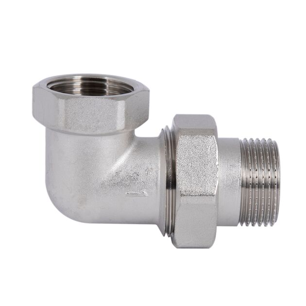 Сгон "Американка" SD Forte 1" угловой SF191W25, фото , изображение 3 | SNABZHENIE.com.ua