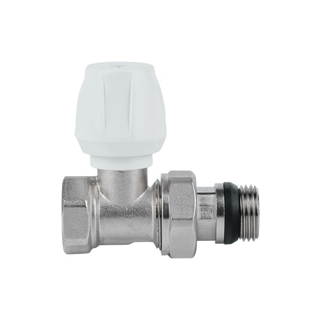 Кран радиаторный Icma 1/2 с защитой от протечек прямой №813+940, фото , изображение 3 | SNABZHENIE.com.ua