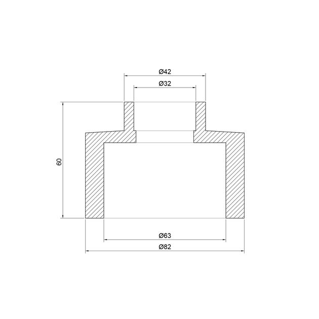 Муфта PPR Thermo Alliance 63х32, фото , изображение 2 | SNABZHENIE.com.ua