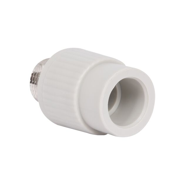 Муфта PPR Thermo Alliance 20х1/2" НР, фото , зображення 3 | SNABZHENIE.com.ua