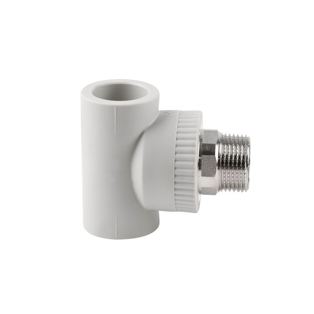 Тройник PPR Thermo Alliance 32х1"х32 НР, фото , зображення 3 | SNABZHENIE.com.ua