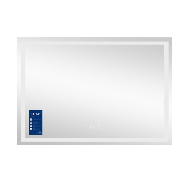 Зеркало Qtap Mideya 1200х800 (DC-F613) з LED-підсвіткою та антизапотіванням QT2078F613W, фото , зображення 3 | SNABZHENIE.com.ua