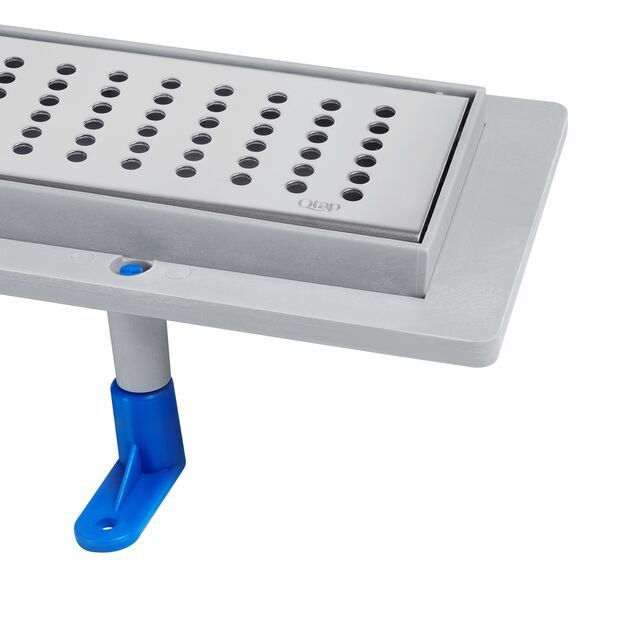 Трап Qtap Dry FB304-900 лінійний з сухим затвором і нержавіючою решіткою 900х73, фото , зображення 3 | SNABZHENIE.com.ua