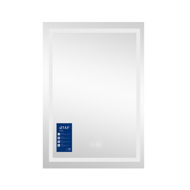 Зеркало Qtap Mideya 500x800 с LED и антизапотеванием QT2078F936W, фото , изображение 3 | SNABZHENIE.com.ua