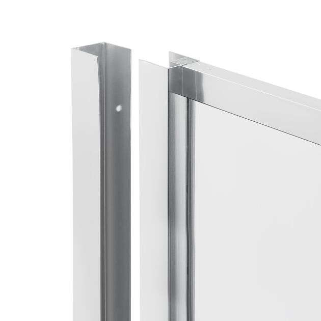 Душова кабіна Qtap Leo CRM10995-AC6 90х90 см, скло Clear, CalcLess, 6 мм без піддона, фото , зображення 3 | SNABZHENIE.com.ua