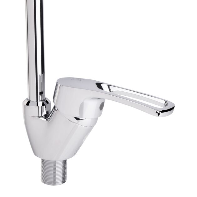 Змішувач для кухні Lidz (CRM) 44 80 008F-4 з рефлекторним виливом, фото , зображення 3 | SNABZHENIE.com.ua