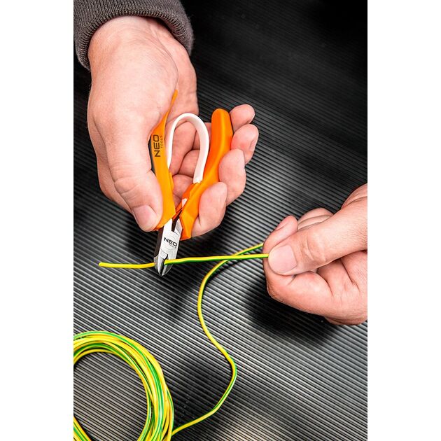 Прецизионные боковые кусачки NEO 110 мм (01-106), фото , изображение 3 | SNABZHENIE.com.ua