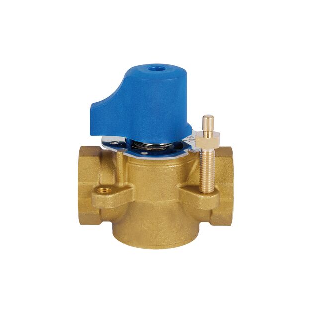 Клапан трехходовой SD Forte 1" ВР ручной SF363W25, фото , изображение 3 | SNABZHENIE.com.ua