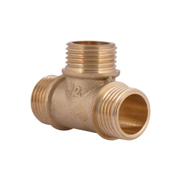 Тройник SD Plus 1/2" НР SD41215, фото , зображення 3 | SNABZHENIE.com.ua