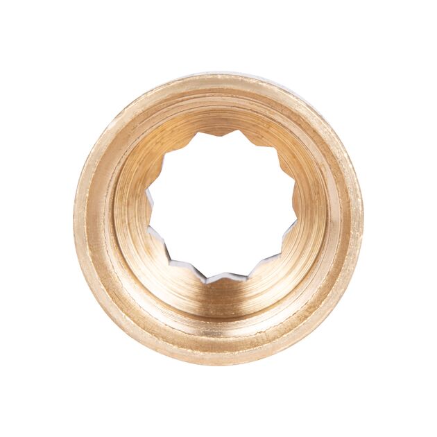 Удлинитель латунный Thermo Alliance Standart 1/2"ВН, L=60 мм SD4221560, фото , изображение 3 | SNABZHENIE.com.ua