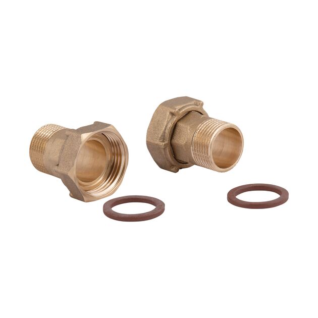 Комплект SD Plus 3/4"Н х 1"В для счетчика SD42920, фото , зображення 3 | SNABZHENIE.com.ua